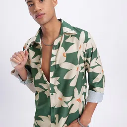 UNRL Floral Printed Relaxed Fit Casual Shirt-picture-19