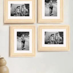Art Street Synthetic Wood White Photo Frame (6 x 8 Inch) - Set of 4-12