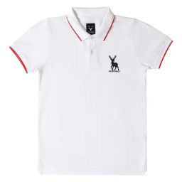 Allen Solly Junior White Solid Polo T-Shirt-image-37
