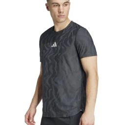 Adidas Black Regular Fit Printed Sports T-Shirt-image-19