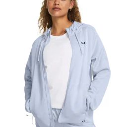 Under Armour Blue Regular Fit Sports Hoodie-image-13