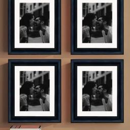 Art Street Synthetic Wood Black Photo Frame (8 x 10 Inch) - Set of 4-picture-5