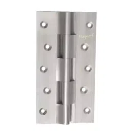 Magmus 127x28x3 mm Satin Silver Premium Brass Railway Hinge-16