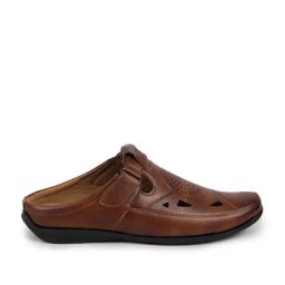 Fausto Men's Tan Mule Shoes-image-20