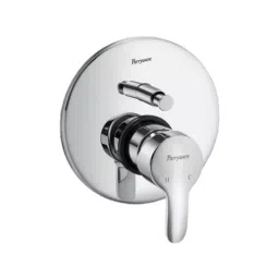 Parryware Concealed Diverter Upper Trim Pruno Series Silver Stainless Steel Chrome Finish, T5885A1-image-8