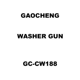 Gaocheng Washer Gun Spare for Car Washer GC-CW188-27
