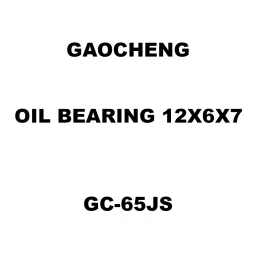 Gaocheng Oil Bearing 12X6X7 Spare for Jig Saw Machine GC-65JS-image-4