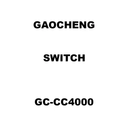 Gaocheng Switch Spare for Concrete Cutter Machine GC-CC4000-12