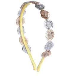 Choko Multicolour Embroidered Hair Band-26