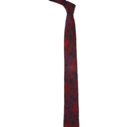 Allen Solly Maroon Printed Formal Tie-picture-28