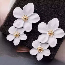 KRENOZ Floral Drop Earrings-48