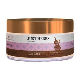 JUST HERBS Castor + Black Onion Seed Hair Mask - 200 gm-29