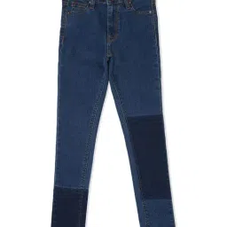 Pepe Jeans Kids Blue Solid Jeans-picture-25