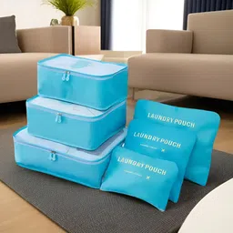 UMAI Blue Set of 6 Regular Core Organisers-56