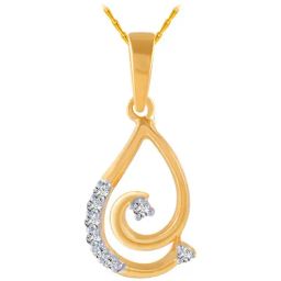P.C. Chandra Jewellers 18 kt Gold & Diamond Pendant-picture-46