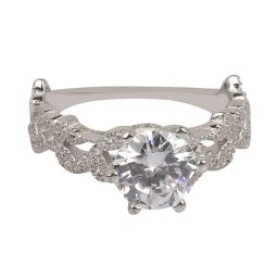 The Real Effect London Intricate and Contemporary 92.5 Sterling Silver Ring for Women-20