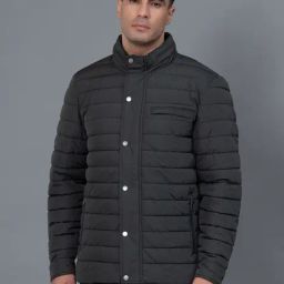 Red Tape Dark Olive Regular Fit Jacket-image-54