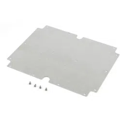 Hammond Base Plate for 1554 & 1555 X Enclosures 300 x240 mm Steel, 2539565-image-99