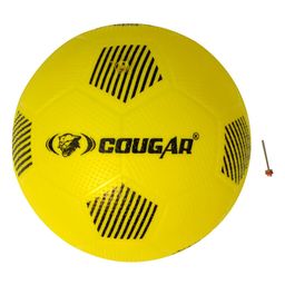 COUGAR Funball, Home Play Football Size 5 Soft Soccer Ball with Needle (PVC, color may vary )-1