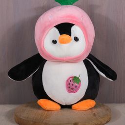 Dukiekooky Super Cute & Adorable Multicolor Penguin Soft Toy- Height 30 cm-10