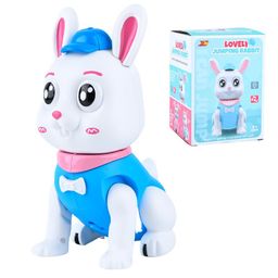 FunBlast Dancing Rabbit Toy with Flashing Light and Music  Blue White-27