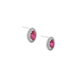emori EmoriVintage Ruby Lab Grown Diamond Studs image 4