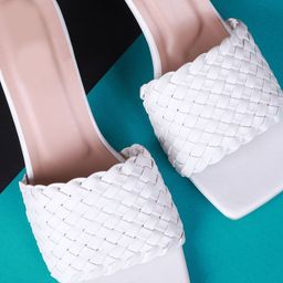 FABBMATE Colourblocked Party Stiletto Peep Toes-picture-13