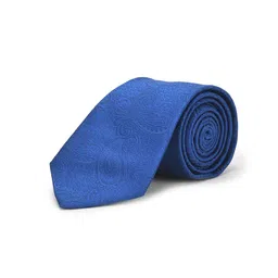 Cazzano Men Woven Design Ascot Tie-image-83