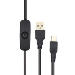 5V 3A Micro USB Cable with Switch USB Power Cable with On/Off Switch Raspberry Pi USB Cable with Power Switch for Raspberry Pi 3 Model B+ - QR2065V 3A Micro USB Cable with Switch USB Power Cable with On/Off Switch Raspberry Pi USB Cable with Power Switch for Raspberry Pi 3 Model B+ - QR206 image 2