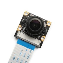 Raspberry Pi Fisheye Camera 5MP Wide Angle Camera 160° 15-Pin Pi Camera MIPI Interface Raspberry Pi Camera for Raspberry Pi 2/3/4/B/B+/Zero/W/2W - RP206Raspberry Pi Fisheye Camera 5MP Wide Angle Camera 160° 15-Pin Pi Camera MIPI Interface Raspberry Pi Camera for Raspberry Pi 2/3/4/B/B+/Zero/W/2W - RP206 image 1