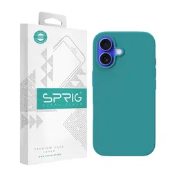 SPRIG Solid Printed iPhone 16 Back Case Mobile Accessories-8