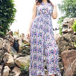 KASSUALLY White Printed Jumpsuit-picture-2