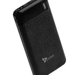 Syska 10000 mAh Fast Charging Power Bank with Lithium Polymer (Elegant Black)-11