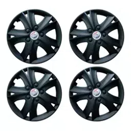 Auto Pearl HT5R6 Premium Quality Car Full Black Wheel Cover Caps 304.8 mm (12 Inch) Press Type Fitting Wheel Cover For Maruti Alto 800 (Pack of 4 Pcs)-image-21