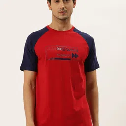 AMSWAN Men Typography Printed Pockets T-shirt-image-85