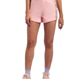 KENDALL + KYLIE Pink Embellished Mid Rise Shorts-picture-7