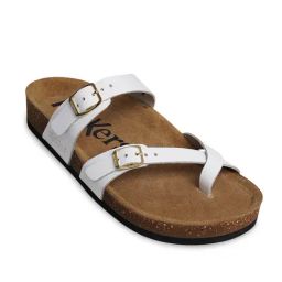 Kickers Women's KICK- DIYA White Toe Ring Sandals-image-20