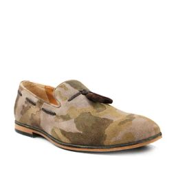 San Frissco Khaki & Olive Boat Shoes-image-38