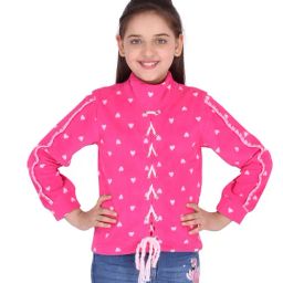 Cutecumber Kids Pink Printed Sweatshirt-image-72