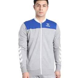 Hummel Grey Regular Fit Bomber Jacket-picture-30