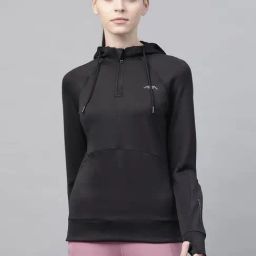 ALCIS Black Regular Fit Sweatshirt-image-24