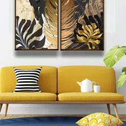 The Art House Abstract Multicolor Canvas Wall Painting-picture-17
