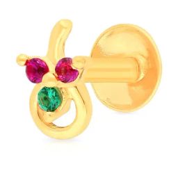 Malabar Gold and Diamonds 22k Gold Nosepin for Women-image-64