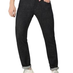 EVERBLUE Blue Comfort Slim Midrise Stretchable Jeans-image-96