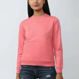 Van Heusen Pink Cotton Sweatshirt-picture-5