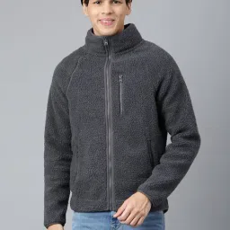 Woodland Grey Regular Fit Sweatshirt-13