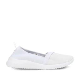 Puma Women's Adelina Space Metallics White Flat Ballets-image-23