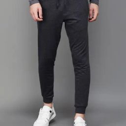 Fame Forever by Lifestyle Charcoal Melange Relaxed Fit Joggers-picture-24