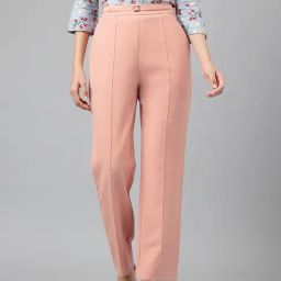Latin Quarters Peach Regular Fit Pants-77