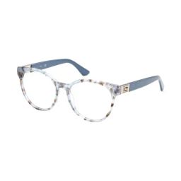 Guess Havana Oval Eyewear Frames for Women GU290953092FR-picture-21